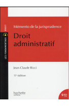 Memento de la jurisprudence - droit administratif