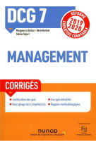 Dcg 7 - management - corriges (edition 2019/2020)