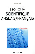 Lexique scientifique anglais/francais - 25 000 entrees (5e edition)