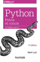Python precis et concis - python 3.4 et 2.7 (5e edition)