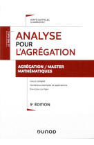 Je prepare - analyse pour l'agregation (5e edition)