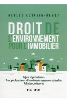 Droit de l'environnement pour l'immobilier