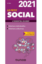 Le petit social - l'essentiel en bref (edition 2021)