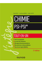 Chimie psi-psi* - tout-en-un (3e edition)
