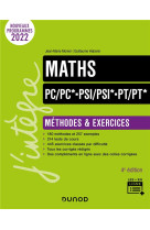 Maths - pc/pc*-psi/psi*-pt/pt* : methodes et exercices (4e edition)