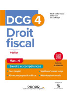 Dcg 4 : droit fiscal - manuel (edition 2022/2023)