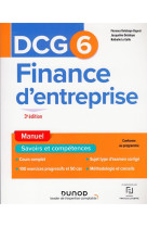 Dcg 6 : finance d'entreprise - manuel (3e edition)