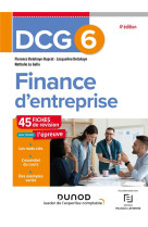 Dcg 6 : finance d'entreprise - fiches de revision (edition 2023/2024)