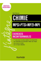 Chimie - mpsi-ptsi-mp2i-mpi - exercices incontournables