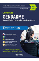 Fonction publique d'etat - t01 - concours gendarme - sous-officier de gendarmerie externe - 2024/202