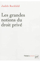 Les grandes notions du droit prive
