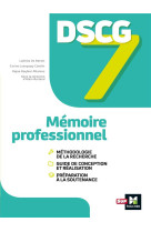 Dscg 7 - memoire professionnel