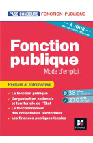 Pass'concours : fonction publique, mode d'emploi - revision et entrainement (8e edition)