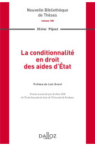 La conditionnalite en droit des aides d'etat