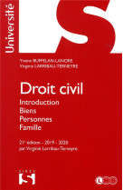 Droit civil - introduction, biens, personnes, famille (edition 2019-2020)