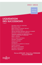 Liquidation des successions 2021/22. 5e ed.
