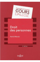 Droit des personnes
