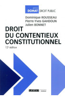 Droit du contentieux constitutionnel