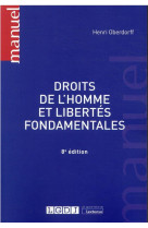 Droits de l'homme et libertes fondamentales