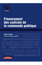 Financement des contrats de la commande publique