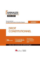 Droit constitutionnel - l1 (edition 2020/2021)
