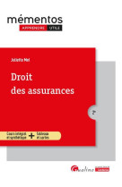 Droit des assurances - un cours clair, structure et accessible pour l etudiant