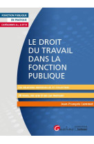 Le droit du travail dans la fonction publique : les relations individuelles et collectives - 28 fiches, des qcm et des cas pratiques