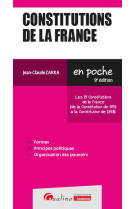 Constitutions de la france - les 15 constitutions de la france (de la constitution de 1791 a la cons