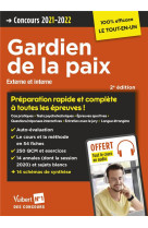 Concours gardien de la paix - categorie b - preparation rapide et complete a toutes les epreuves (edition 2021/2022)