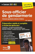 Concours sous-officier de gendarmerie - preparation rapide et complete a toutes les epreuves (edition 2021/2022)