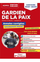 Concours gardien de la paix : categorie b - entrainement intensif - premier, second et troiseme concours (edition 2021/2022)