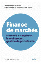Finance de marches - marches de capitaux, investisseurs, gestion de portefeuille