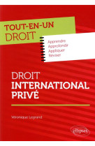 Tout-en-un droit - droit international prive