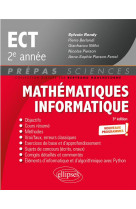 Mathematiques - informatique : prepas ect 2e annee - programme 2022