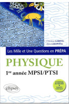 1re annee mpsi-ptsi - physique (4e edition)