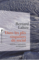 Dans les plis singuliers du social - individus, institutions, socialisations