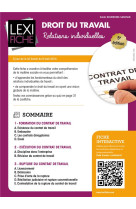 Droit du travail  -  relations individuelles