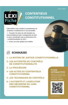 Contentieux constitutionnel