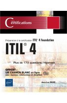 Itil 4 - preparation a la certification itil 4 foundation