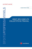 Droit des conflits collectifs au travail