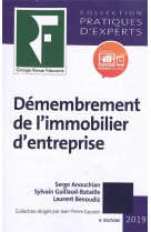 Demembrement de l'immobilier d'entreprise (3e edition)
