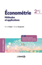 Econometrie - methodes et applications (2e edition)