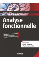 Analyse fonctionnelle - cours et exercices corriges - licence master ecoles dingenieurs