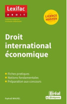 Droit international economique