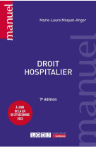 Droit hospitalier - a jour de la loi du 27 decembre 2023