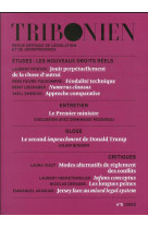 Tribonien n.5 - etudes : les nouveaux droits reels