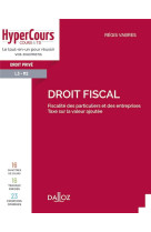 Droit fiscal - fiscalite des particuliers et des entreprises, taxe sur la valeur ajoutee