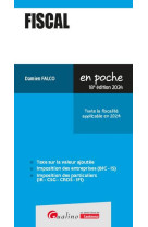 Fiscal - toute la fiscalite applicable en 2024