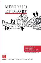Mesure(s) et droit - vol02