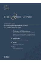 Droit et philosophie